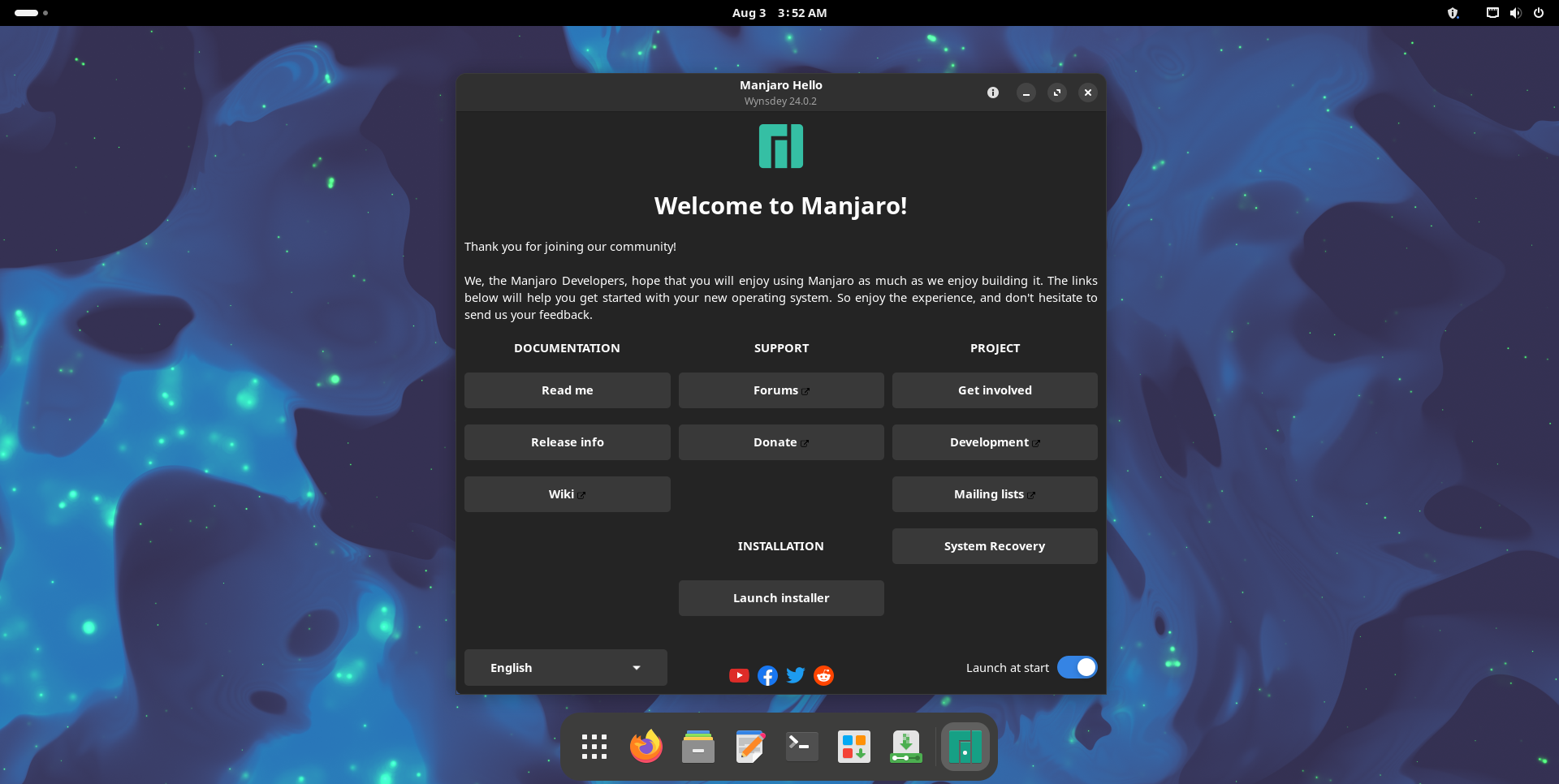 Manjaro Desktop