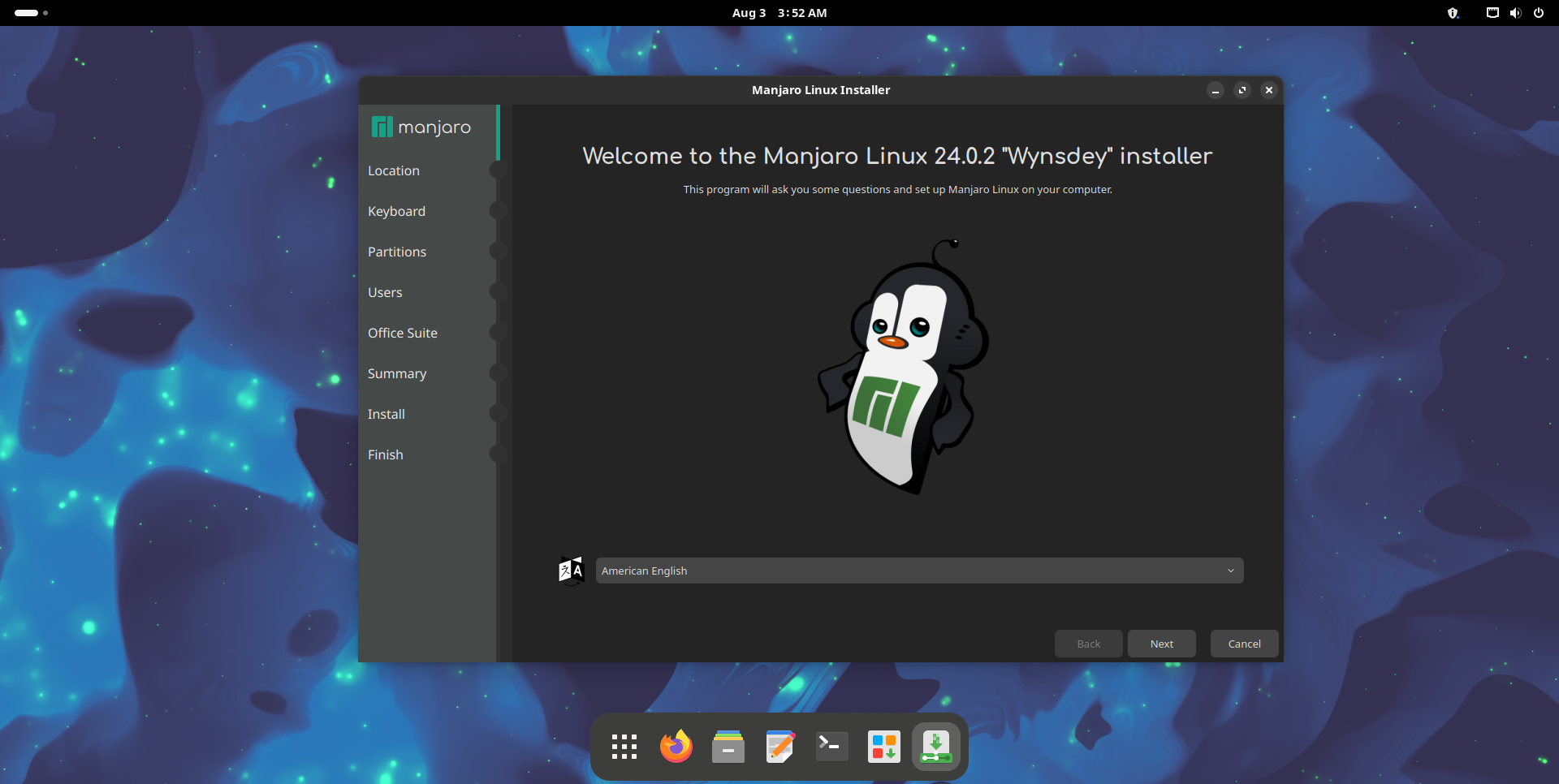 Manjaro Linux Installer